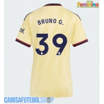 Camisa de time de futebol Arsenal Bruno Guimaraes #39 Replicas 3º Equipamento Feminina 2026-27 Manga Curta